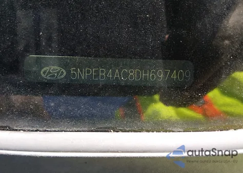 2013 Hyundai Sonata Gls z USA, uszkodzony, nr VIN 5NPEB4AC8DH697409